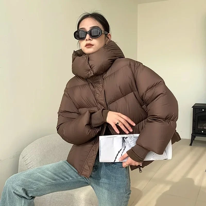 Kuschelige Damen Pufferjacke