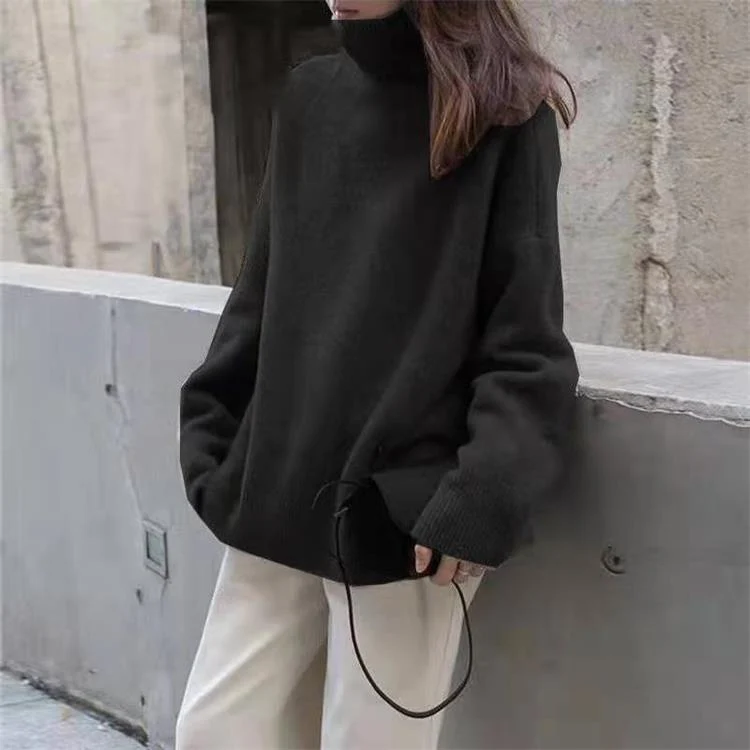 Lockerer Rollkragenpullover