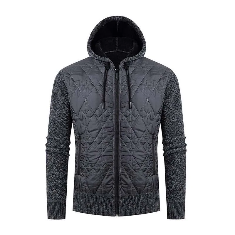 Herren Kapuzenjacke mit Reißverschlus