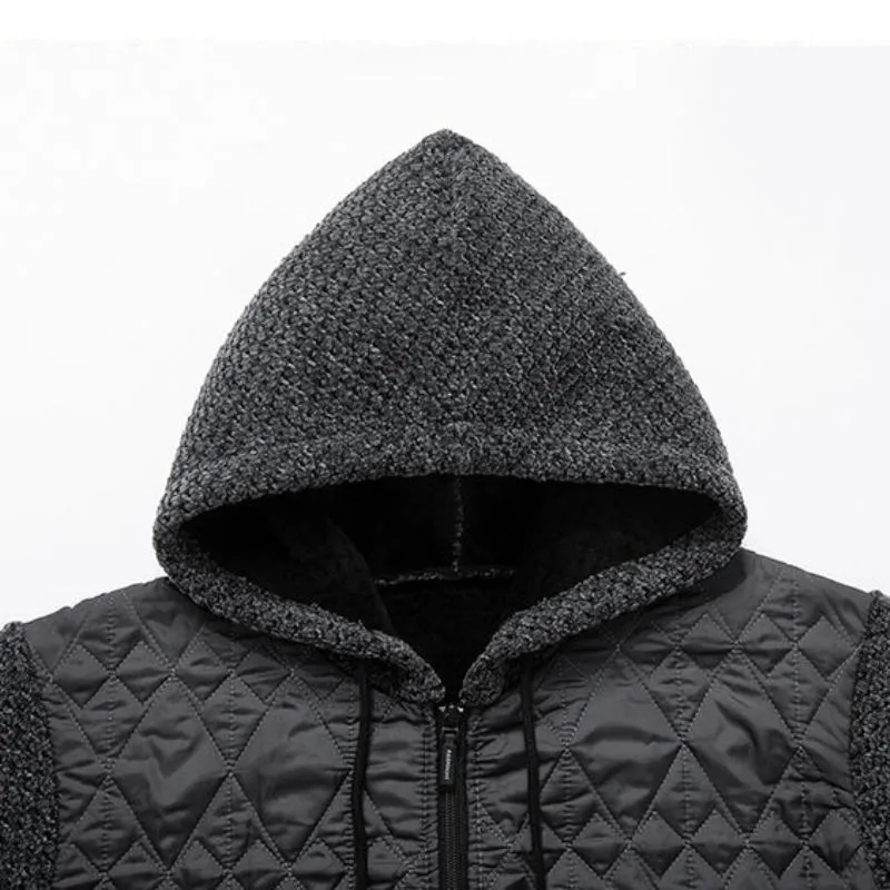 Herren Kapuzenjacke mit Reißverschlus