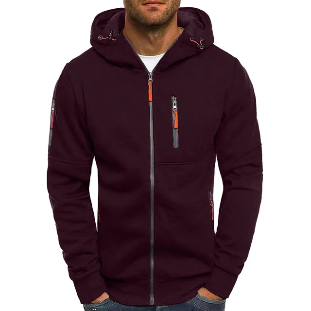 Stylische Kapuzenjacke Herren