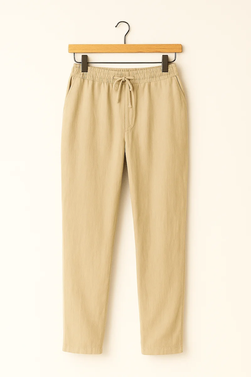 Moderne Kordelzug Tapered Hose