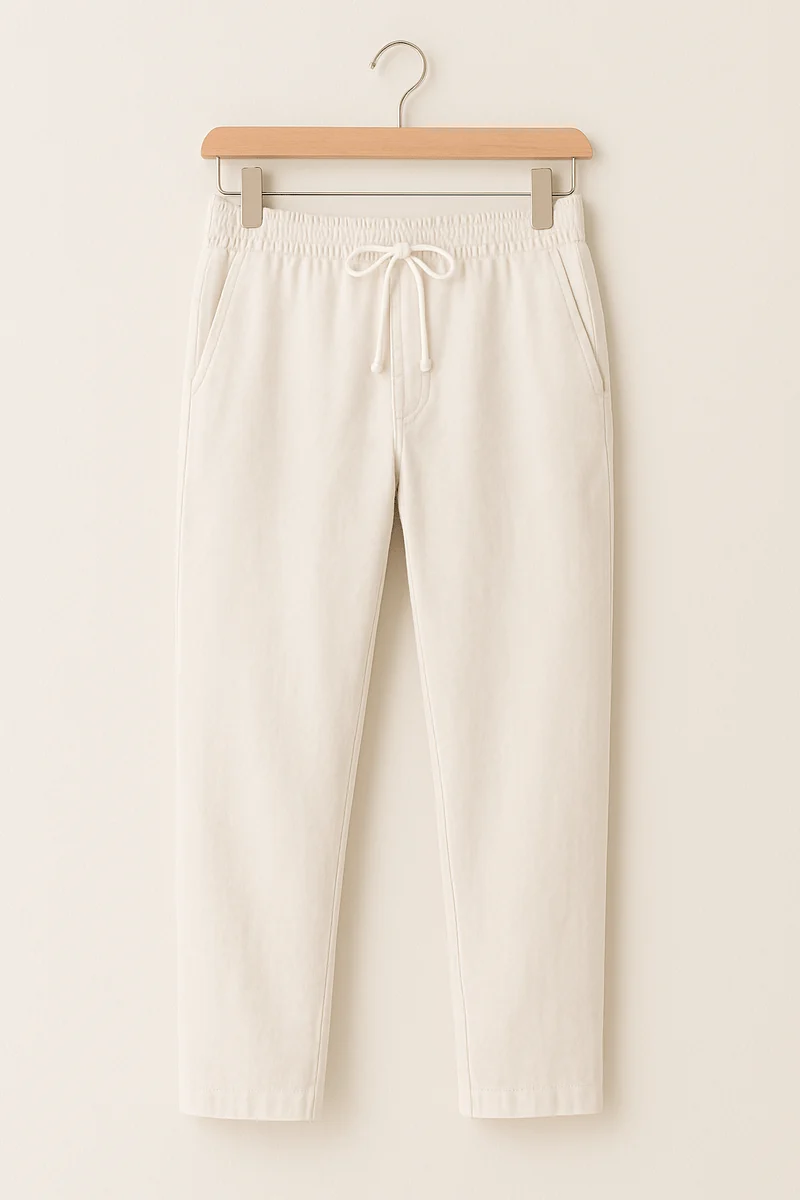 Moderne Kordelzug Tapered Hose