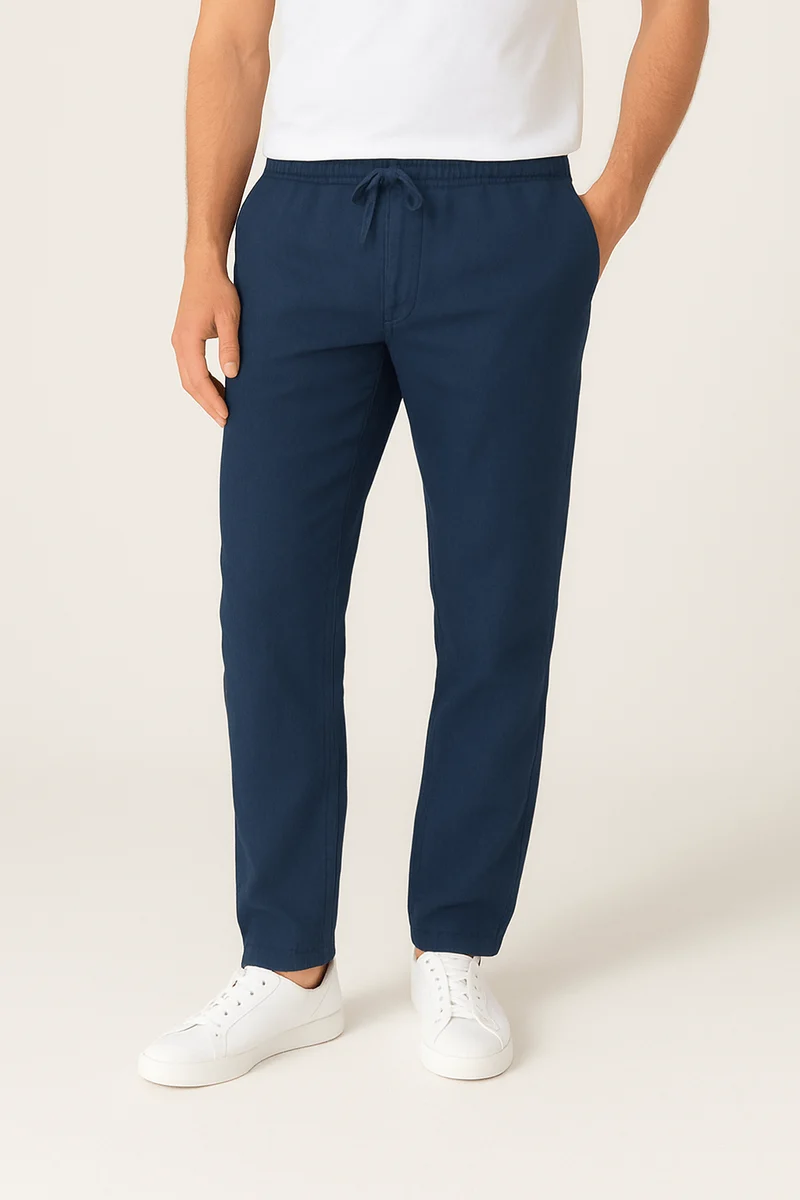 Moderne Kordelzug Tapered Hose