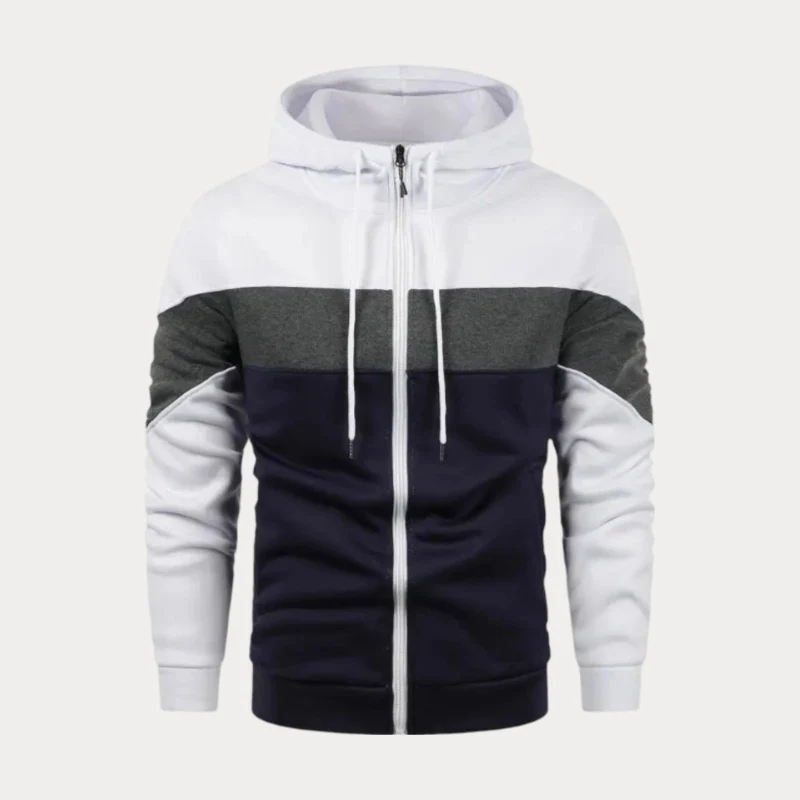 Jogging Sport Strickjacke Mit Taschen Kordelzug