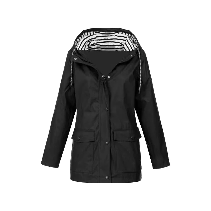 Regenjacke Damen Wasserdicht | Leicht & Mit Kapuze