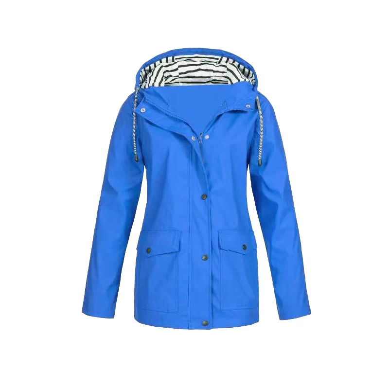 Regenjacke Damen Wasserdicht | Leicht & Mit Kapuze