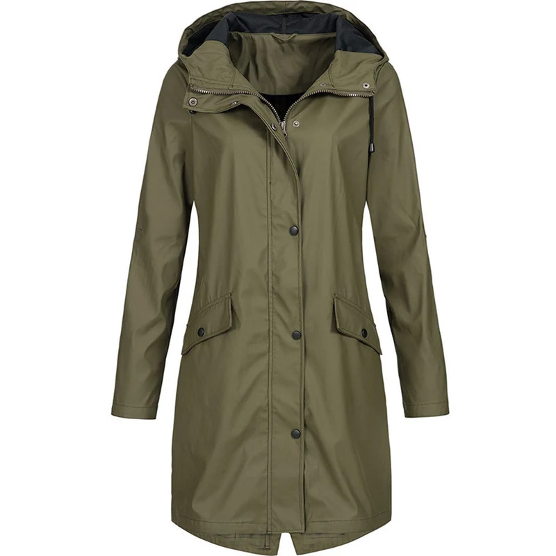 Regenjacke Damen Übergangsjacke | Figurbetont & Atmungsaktiv