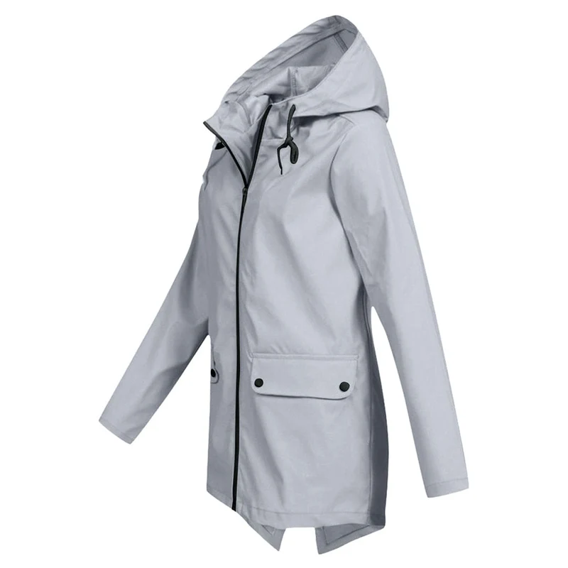Regenjacke Damen Wasserdicht Mit Kapuze | Leicht & Zeitlos