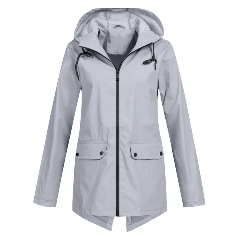 Regenjacke Damen Wasserdicht Mit Kapuze | Leicht & Zeitlos
