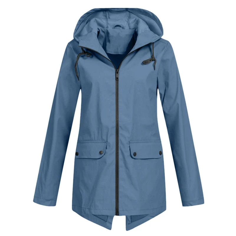 Regenjacke Damen Wasserdicht Mit Kapuze | Leicht & Zeitlos