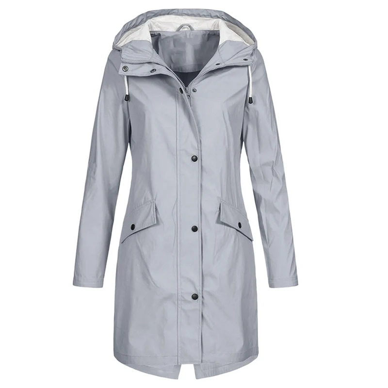 Regenjacke Damen Übergangsjacke | Funktional & Mit Kapuze