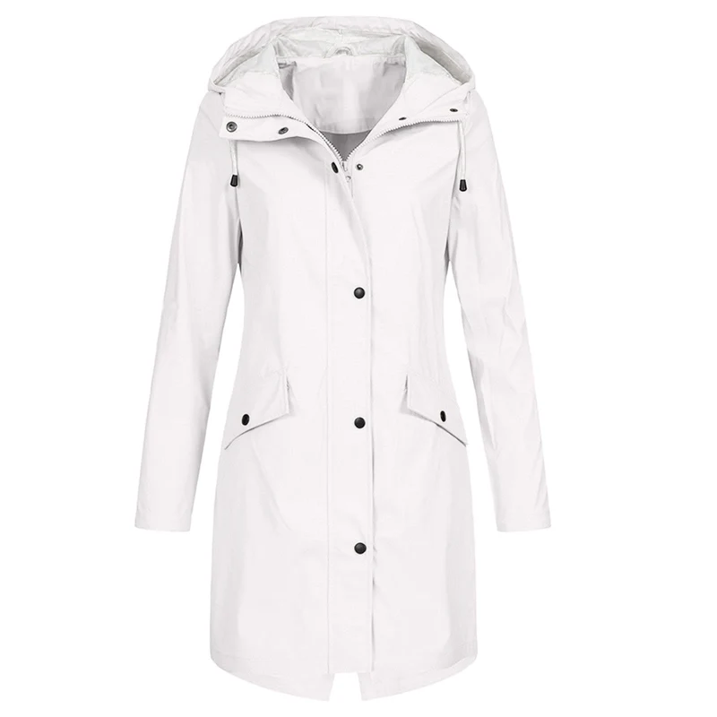Regenjacke Damen Übergangsjacke | Funktional & Mit Kapuze