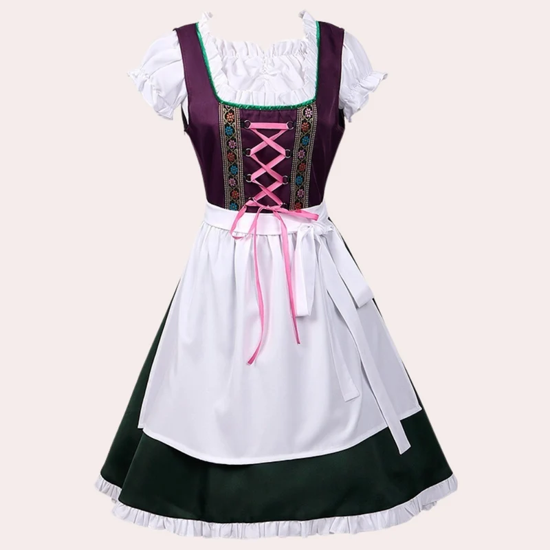 Damen Elegantes Traditionelles Dirndlkleid | Festlich
