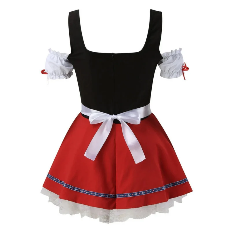 Damen Verspieltes Bayerisches Dirndlkleid | Mini