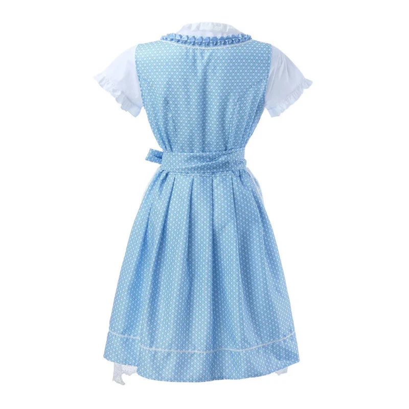 Damen Elegantes Festliches Kleid | Midi Dirndl Kleid