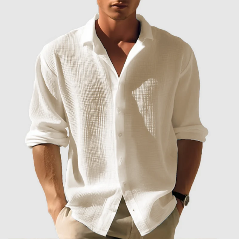 Herren Lässiges Button Down Hemd | Vielseitig Und Stilvoll