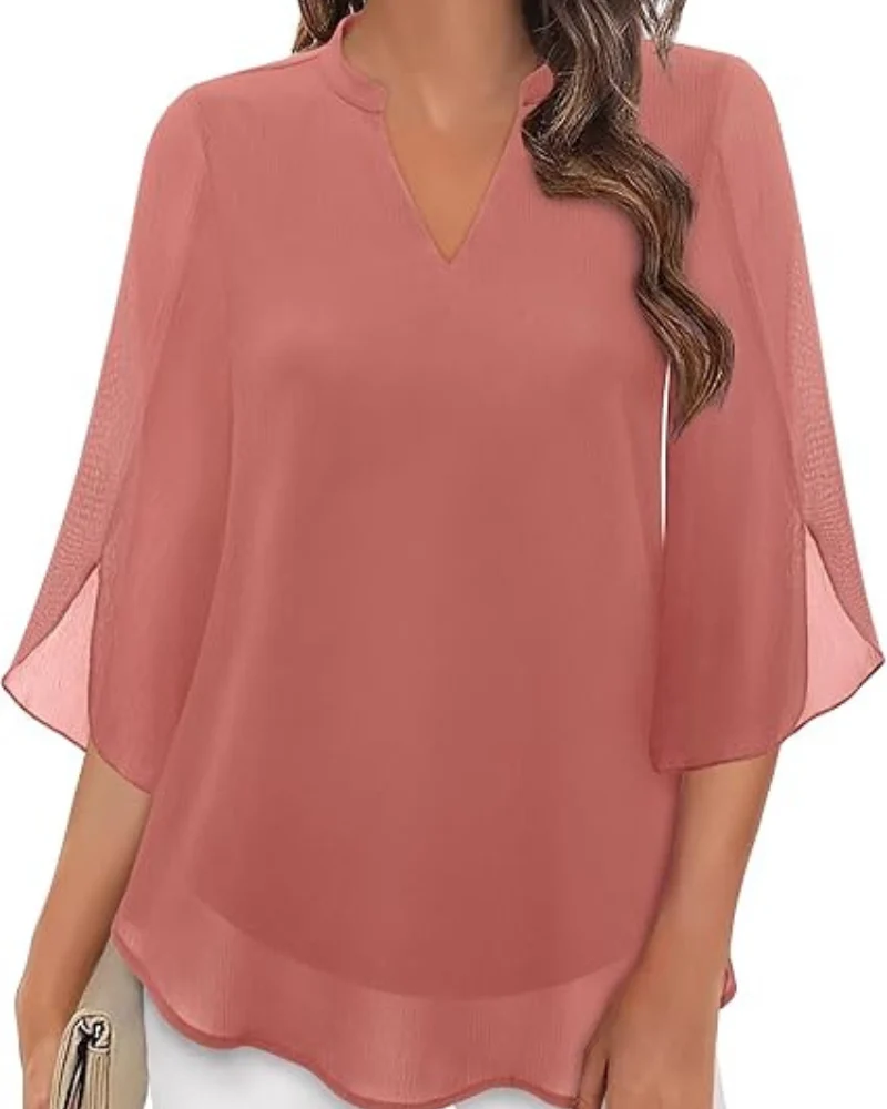 Damen Elegante Luftige Bluse | Vielseitig