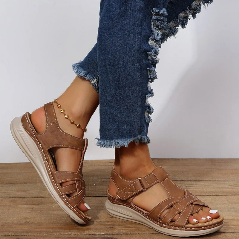 Damen Bequeme Plattform-Sandalen | Outdoor Sommerschuhe