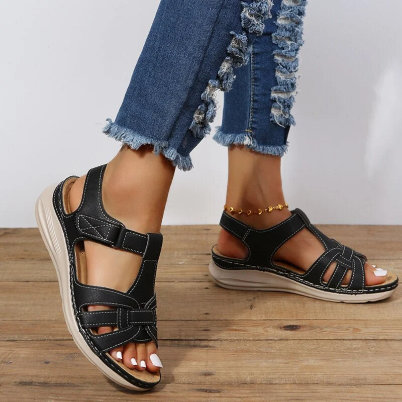 Damen Bequeme Plattform-Sandalen | Outdoor Sommerschuhe