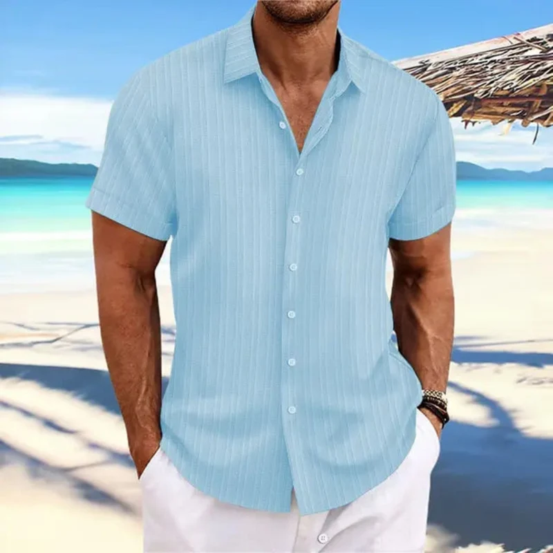 Herren Elegantes Jacquardhemd | Vielseitig und Stilvoll