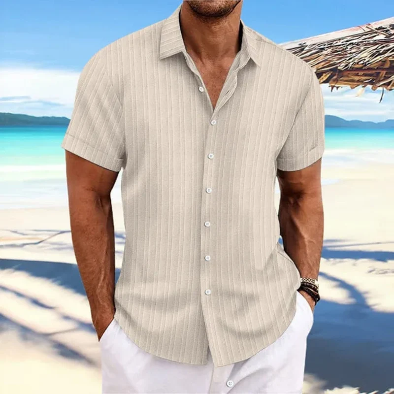 Herren Elegantes Jacquardhemd | Vielseitig und Stilvoll
