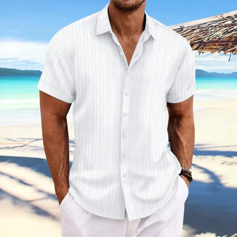Herren Elegantes Jacquardhemd | Vielseitig und Stilvoll