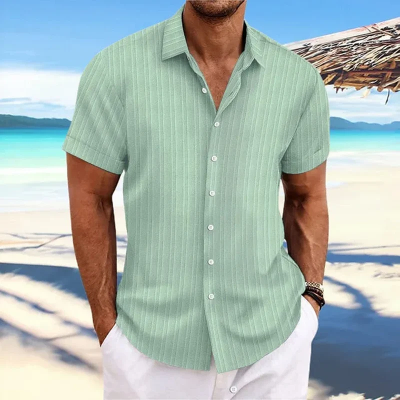 Herren Elegantes Jacquardhemd | Vielseitig und Stilvoll