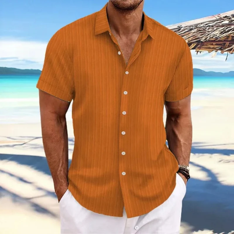 Herren Elegantes Jacquardhemd | Vielseitig und Stilvoll