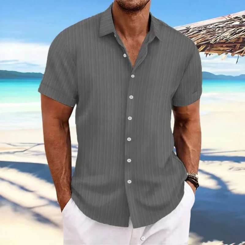 Herren Elegantes Jacquardhemd | Vielseitig und Stilvoll