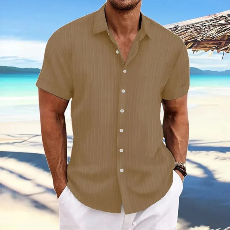 Herren Elegantes Jacquardhemd | Vielseitig und Stilvoll