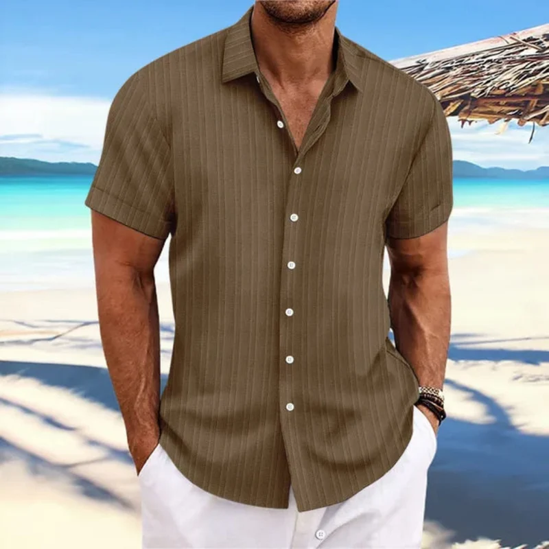 Herren Elegantes Jacquardhemd | Vielseitig und Stilvoll