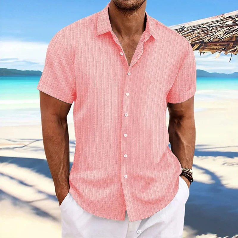 Herren Elegantes Jacquardhemd | Vielseitig und Stilvoll