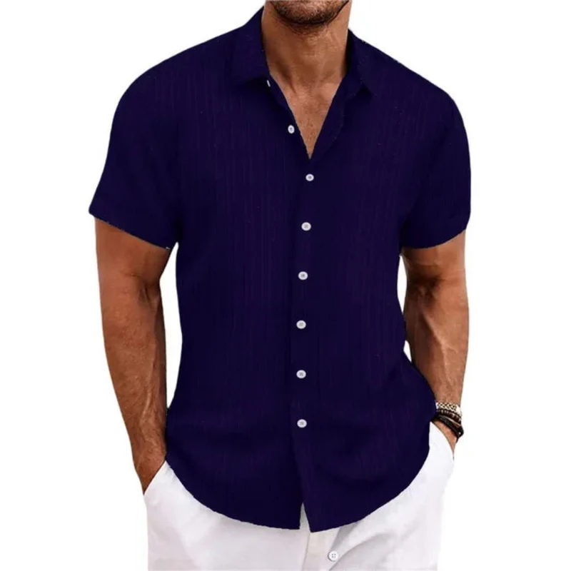 Herren Elegantes Jacquardhemd | Vielseitig und Stilvoll