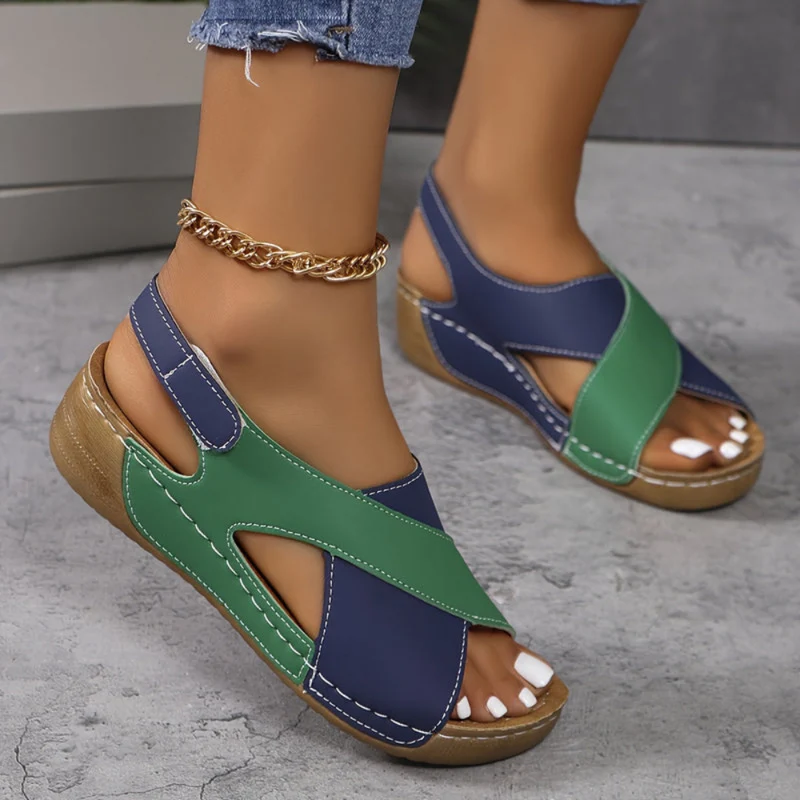 Damen Atmungsaktive Sandalen | Stylisch und Bequem für Sommerschuhe