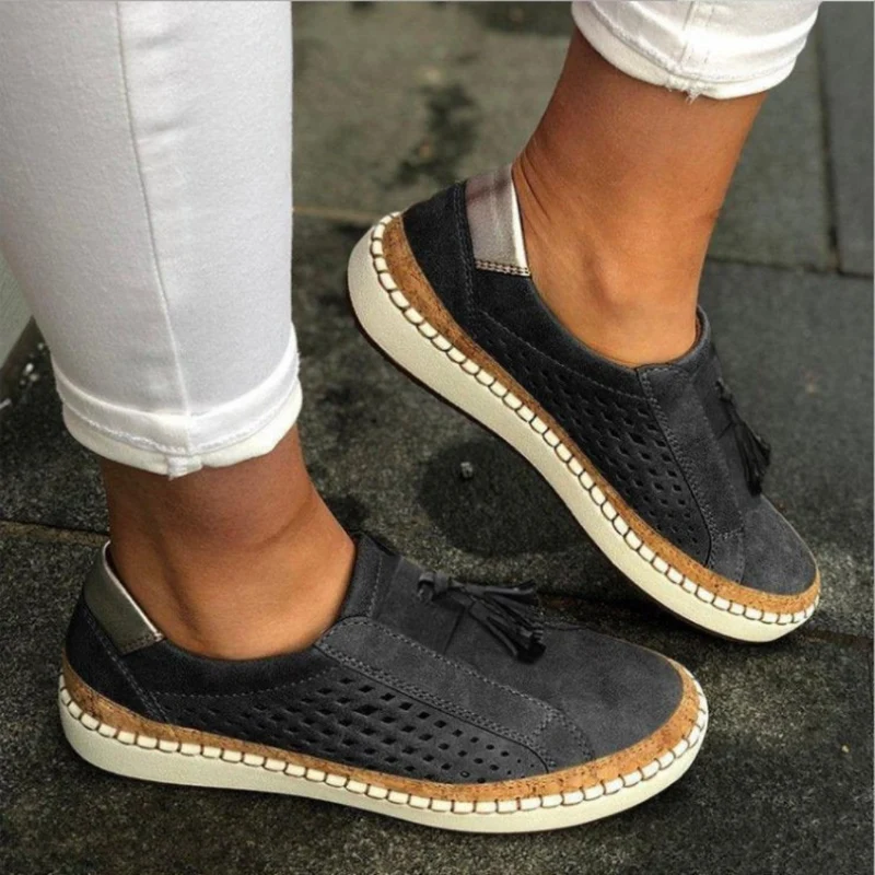 Damen Bequeme Atmungsaktive Slip-Ons | Komfortabel und Vielseitig