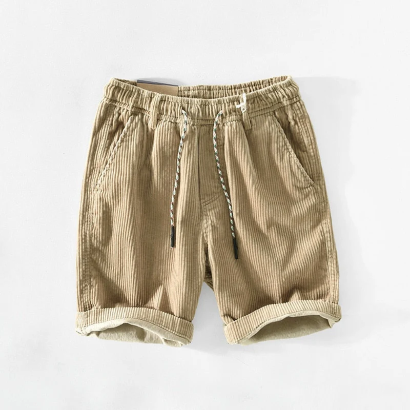Herren Lässige Cordshorts | Atmungsaktiv und Bequem