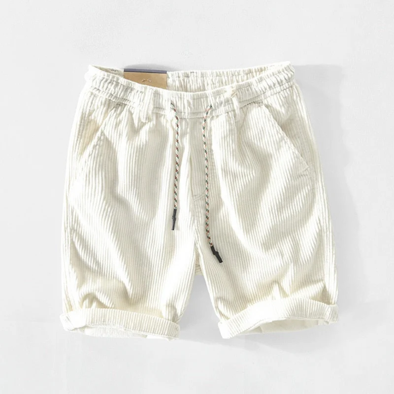 Herren Lässige Cordshorts | Atmungsaktiv und Bequem