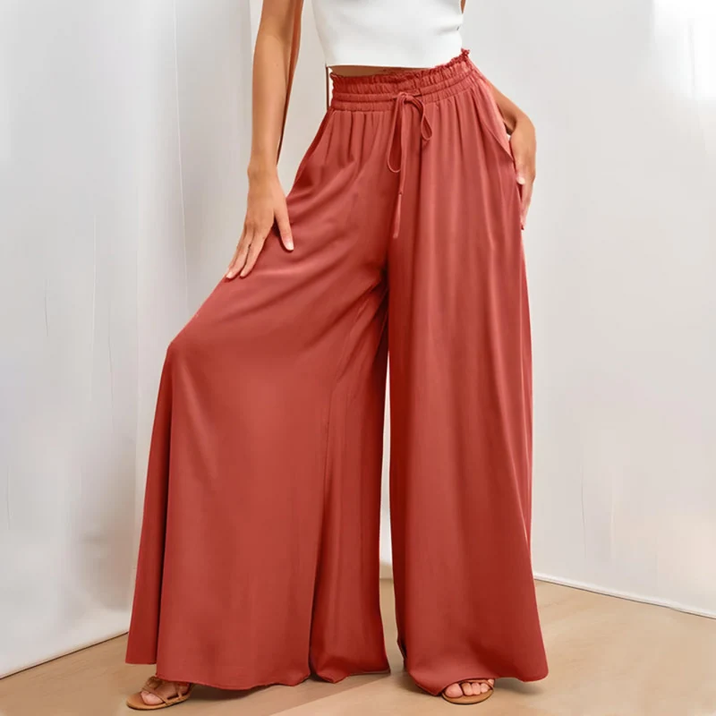 Damen Bequeme Elegante Freizeithose | Ideal Für Alltag und Freizeit