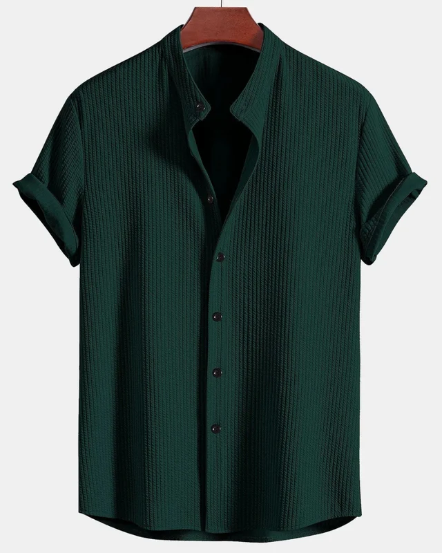 Herren Stilvolles Polo Shirt | Eleganter Stehkragen