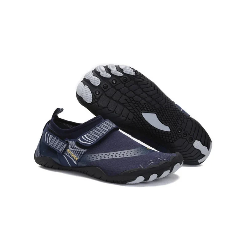 Unisex Aquaschuhe mit Klettverschluss | Schnell trocknende Strandschuhe