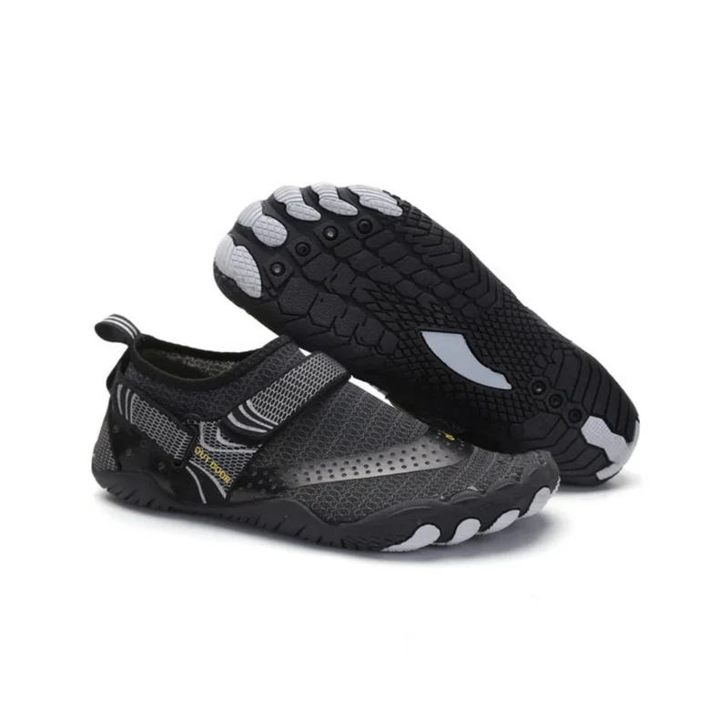 Unisex Aquaschuhe mit Klettverschluss | Schnell trocknende Strandschuhe