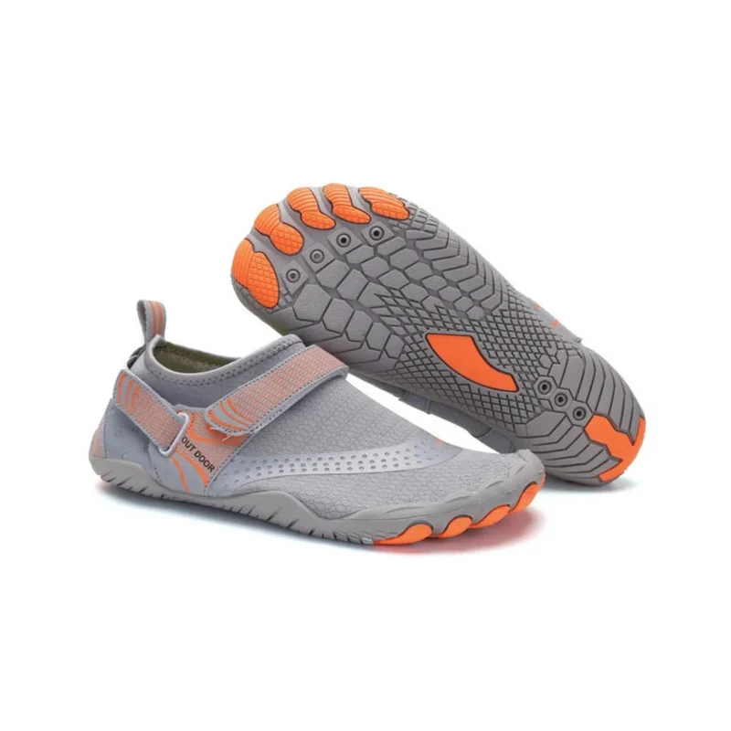 Unisex Aquaschuhe mit Klettverschluss | Schnell trocknende Strandschuhe