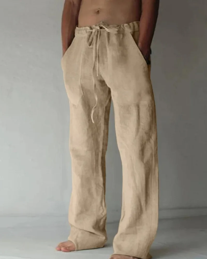 Herren Lässige Kordelzug-Hose | Lockerer Schnitt