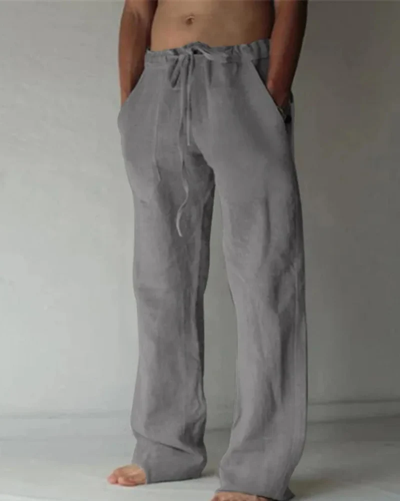 Herren Lässige Kordelzug-Hose | Lockerer Schnitt