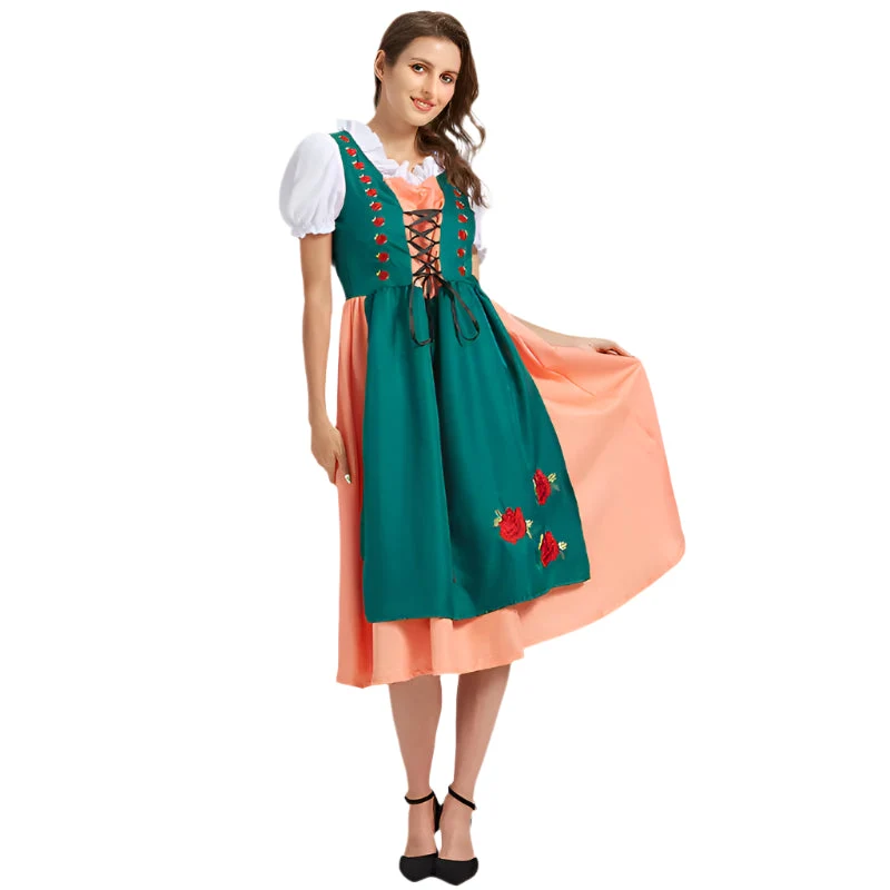 Langes Oktoberfest Dirndl