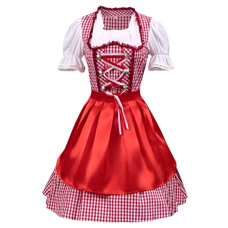 Rot Oktoberfest Dirndl