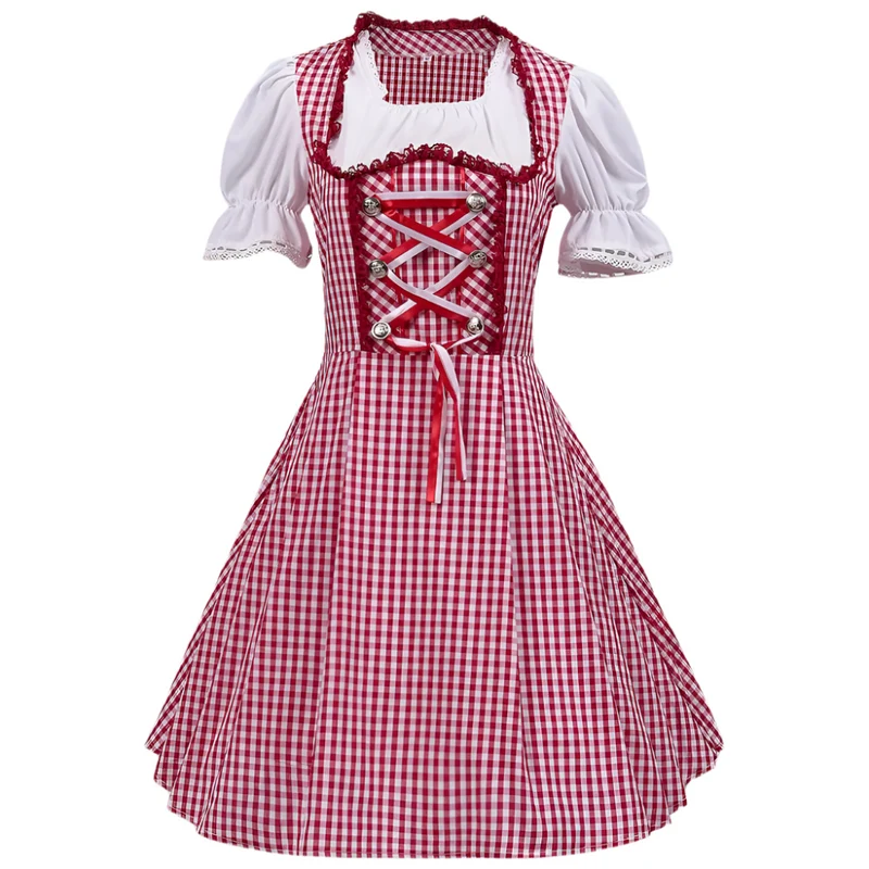 Kariertes Oktoberfest Dirndl