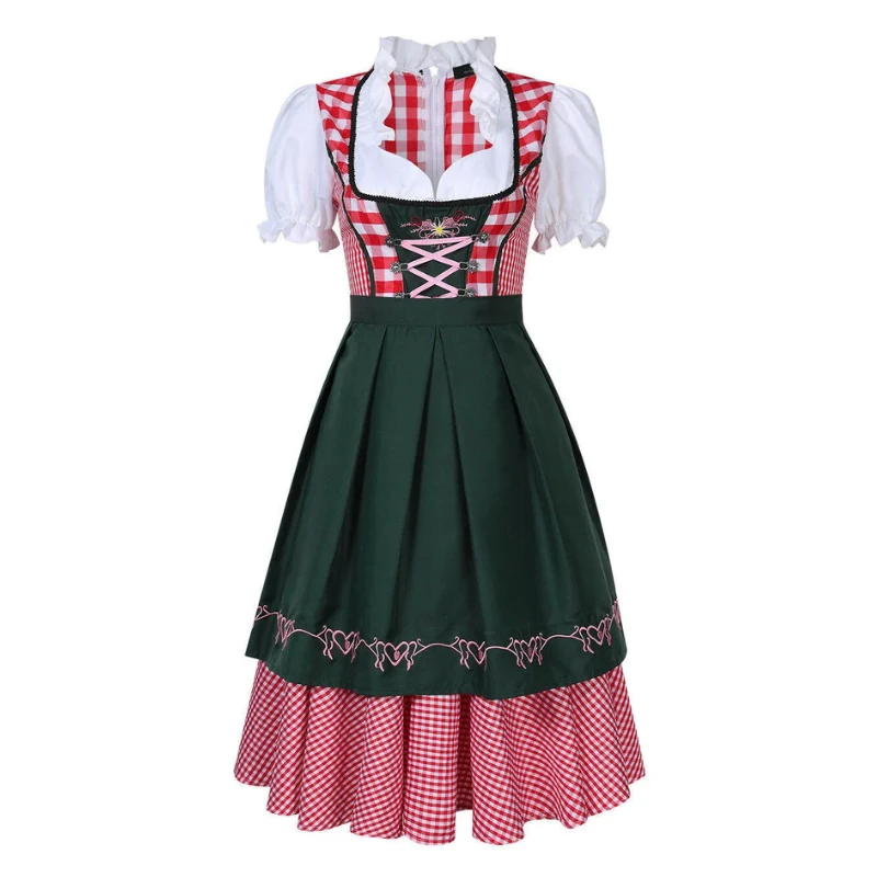 Festliches Oktoberfest Midi Dirndl