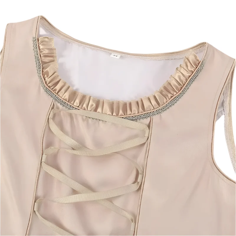 Beiges elegantes Oktoberfest Dirndl